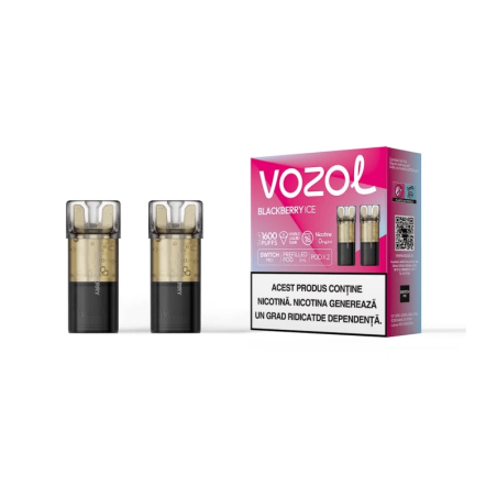 Cartus de unica folosinta SWITCH PRO BLACKBERRY ICE 0 NICOTINA | VOZOL