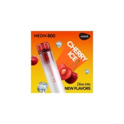 Neon800 Cherry Ice - Tigara electronica de unica folosinta - Vozol