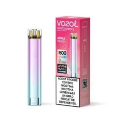 Narghilea electronica reincarcabila KIT SWITCH PRO 2 APPLE PEACH | VOZOL