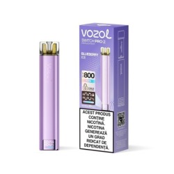Narghilea electronica reincarcabila KIT SWITCH PRO 2 BLUEBERRY ICE | VOZOL