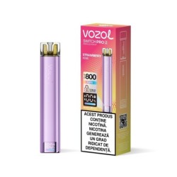Narghilea electronica reincarcabila KIT SWITCH PRO 2 STRAWBERRY KIWI | VOZOL