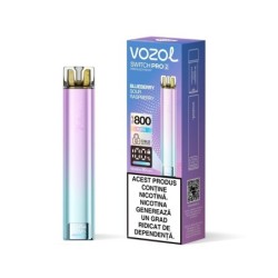 Narghilea electronica reincarcabila KIT SWITCH PRO 2 BLUEBERRY SOUR RASPBERRY | VOZOL