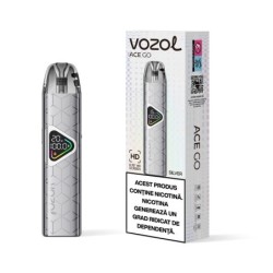 Narghilea electronica reincarcabila KIT ACE GO POD SILVER | VOZOL