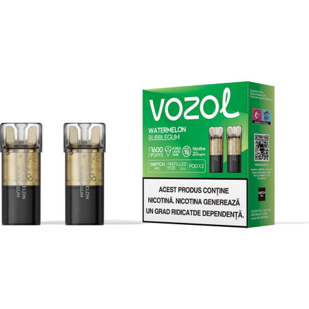 Cartus de unica folosinta SWITCH PRO WATERMELON BUBBLEGUM | VOZOL