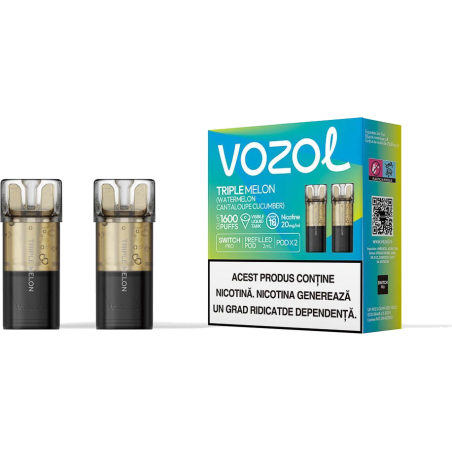 Cartus de unica folosinta SWITCH PRO TRIPLE MELON | VOZOL