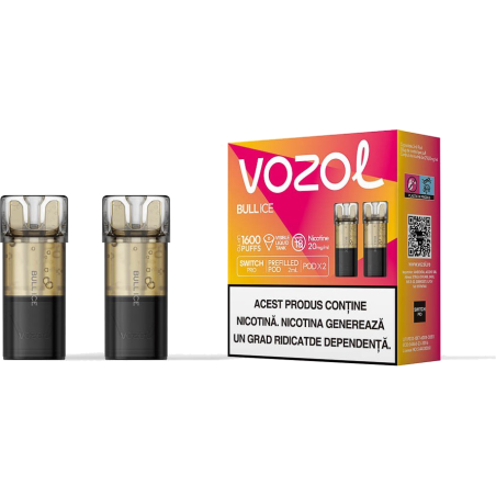 Cartus de unica folosinta SWITCH PRO BULL ICE | Vozol