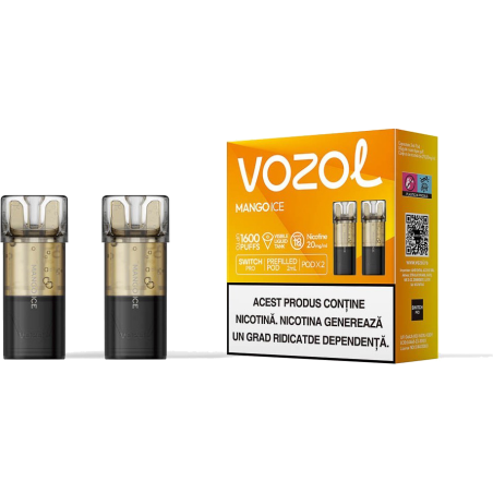 Cartus de unica folosinta SWITCH PRO MANGO ICE | VOZOL