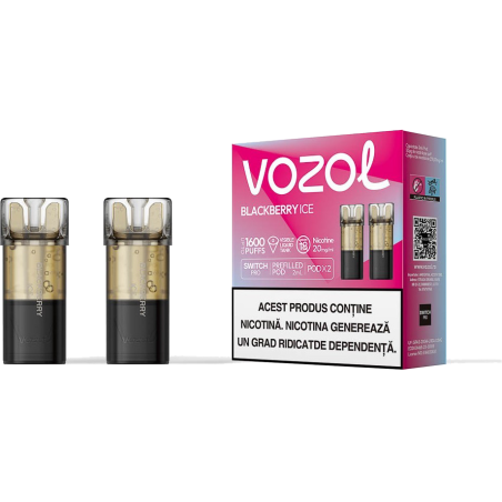 Cartus de unica folosinta SWITCH PRO BLACKBERRY ICE | VOZOL