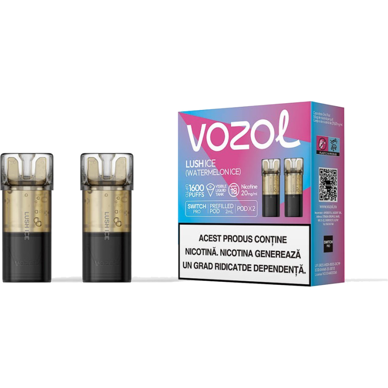 Cartus de unica folosinta SWITCH PRO LUSH ICE | Vozol