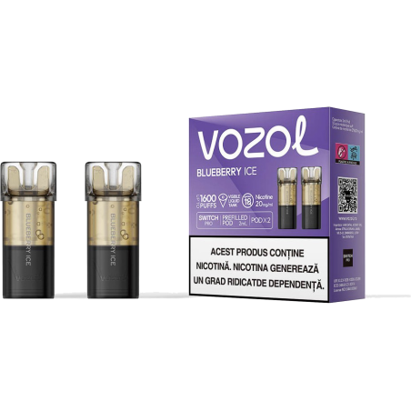 Cartus de unica folosinta SWITCH PRO BLUEBERRY ICE | Vozol
