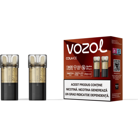 Cartus de unica folosinta SWITCH PRO COLA ICE | VOZOL
