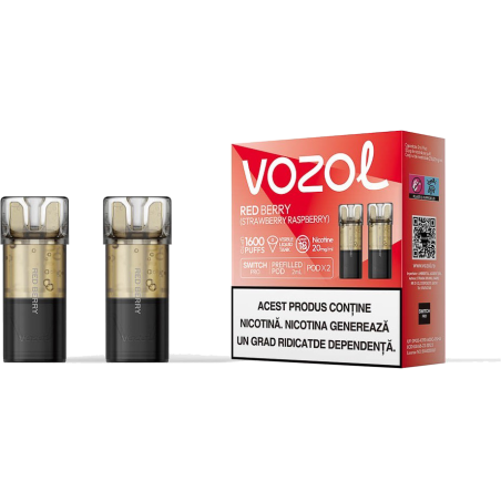 Cartus de unica folosinta SWITCH PRO RED BERRY | VOZOL